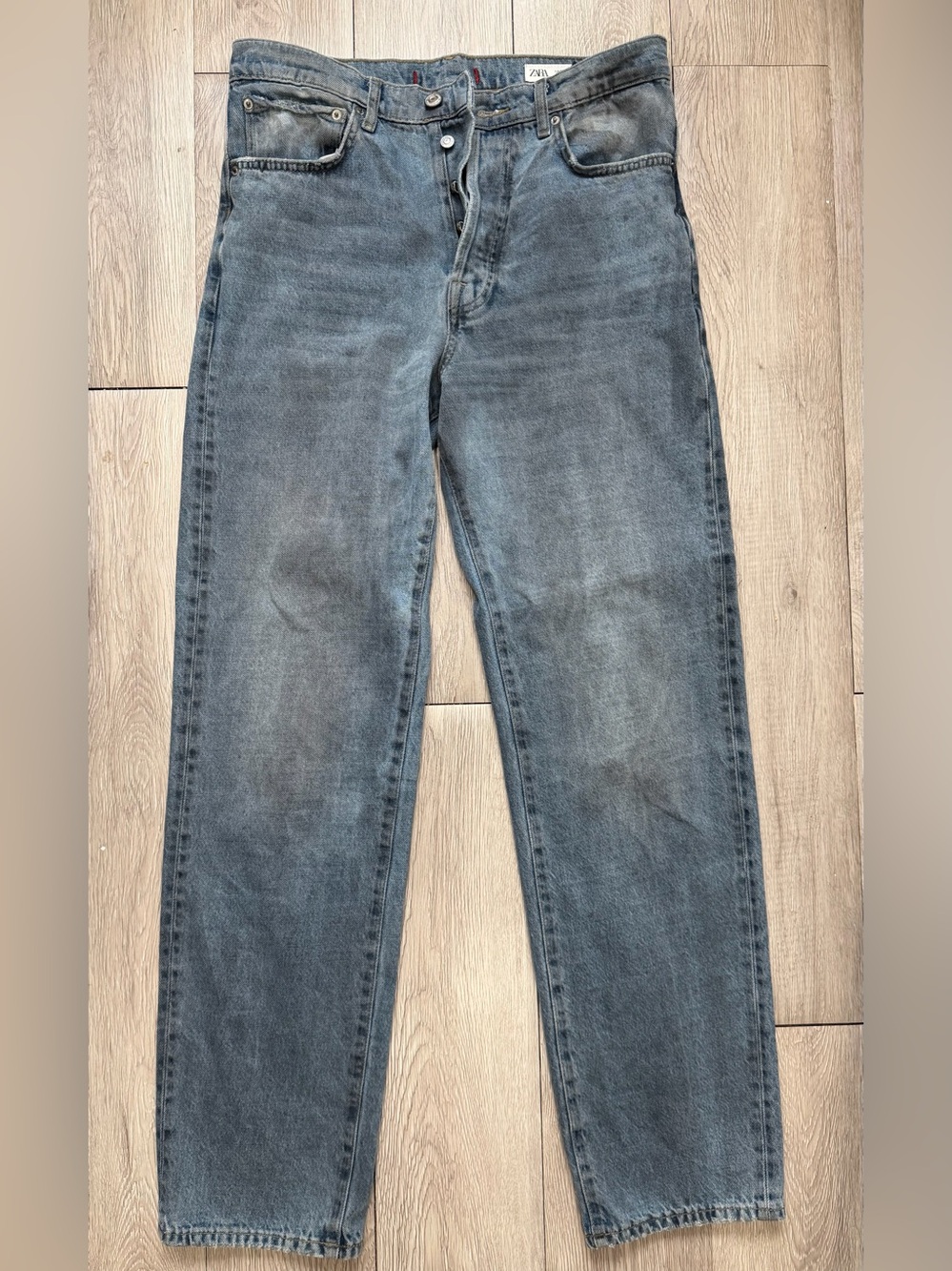 Zara straight leg jeans 26